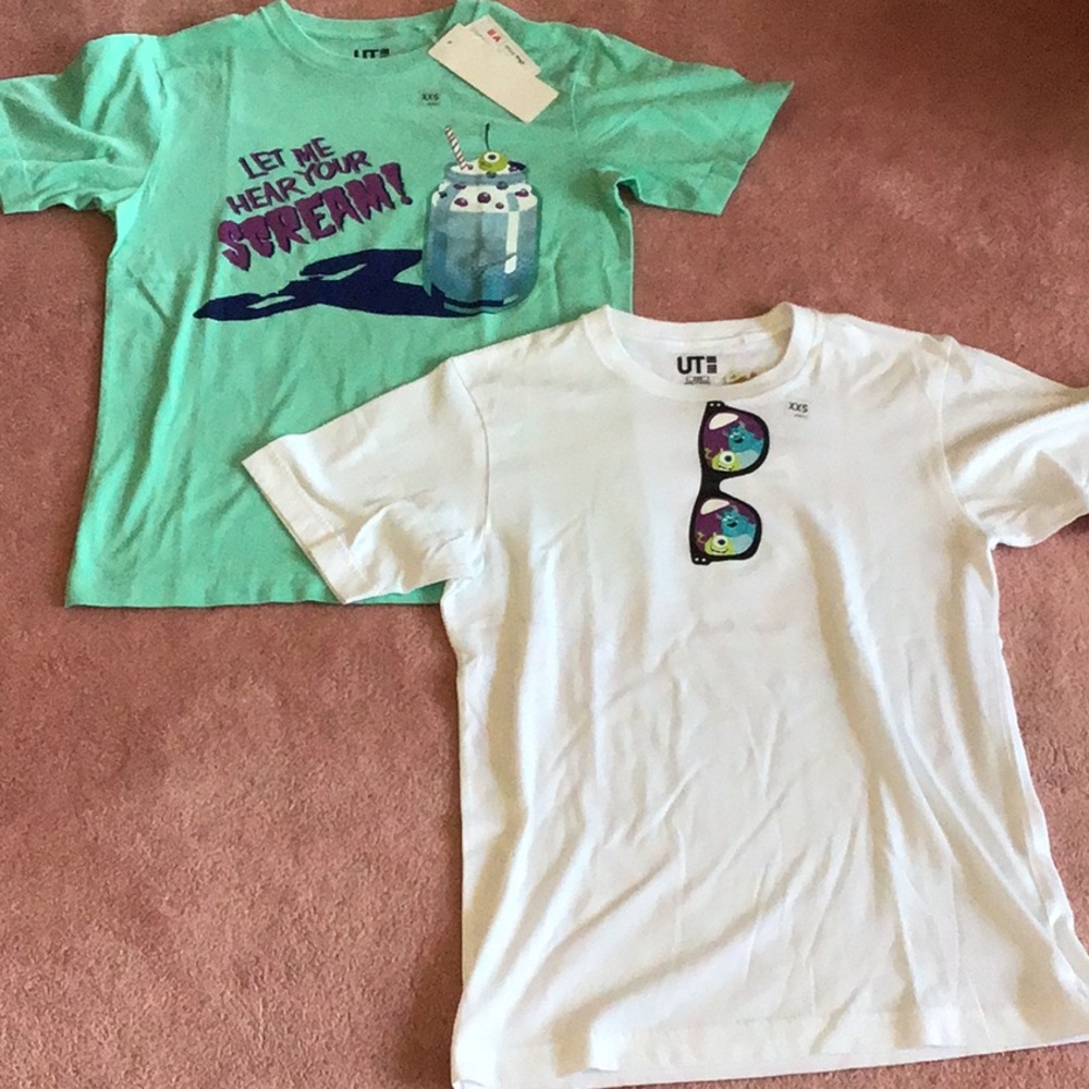 Uniqlo Disney Pixar monsters inc unisex shirt